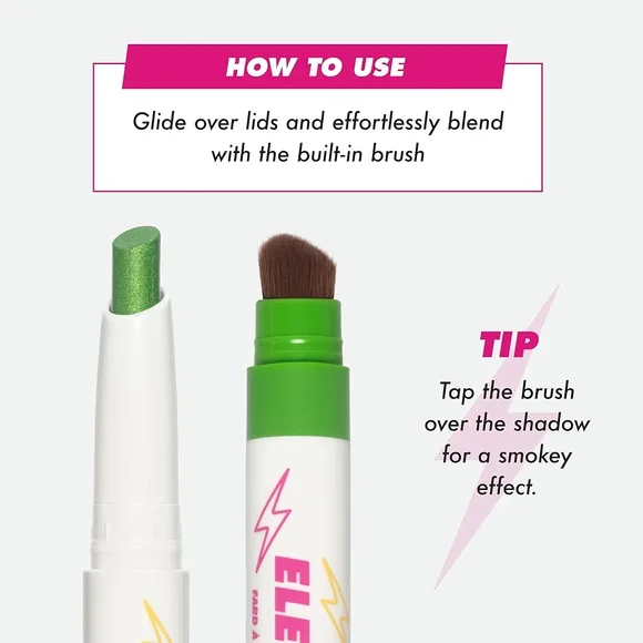 Lime Crime Electric Slide Green Party Marker - Picture 5 of 5